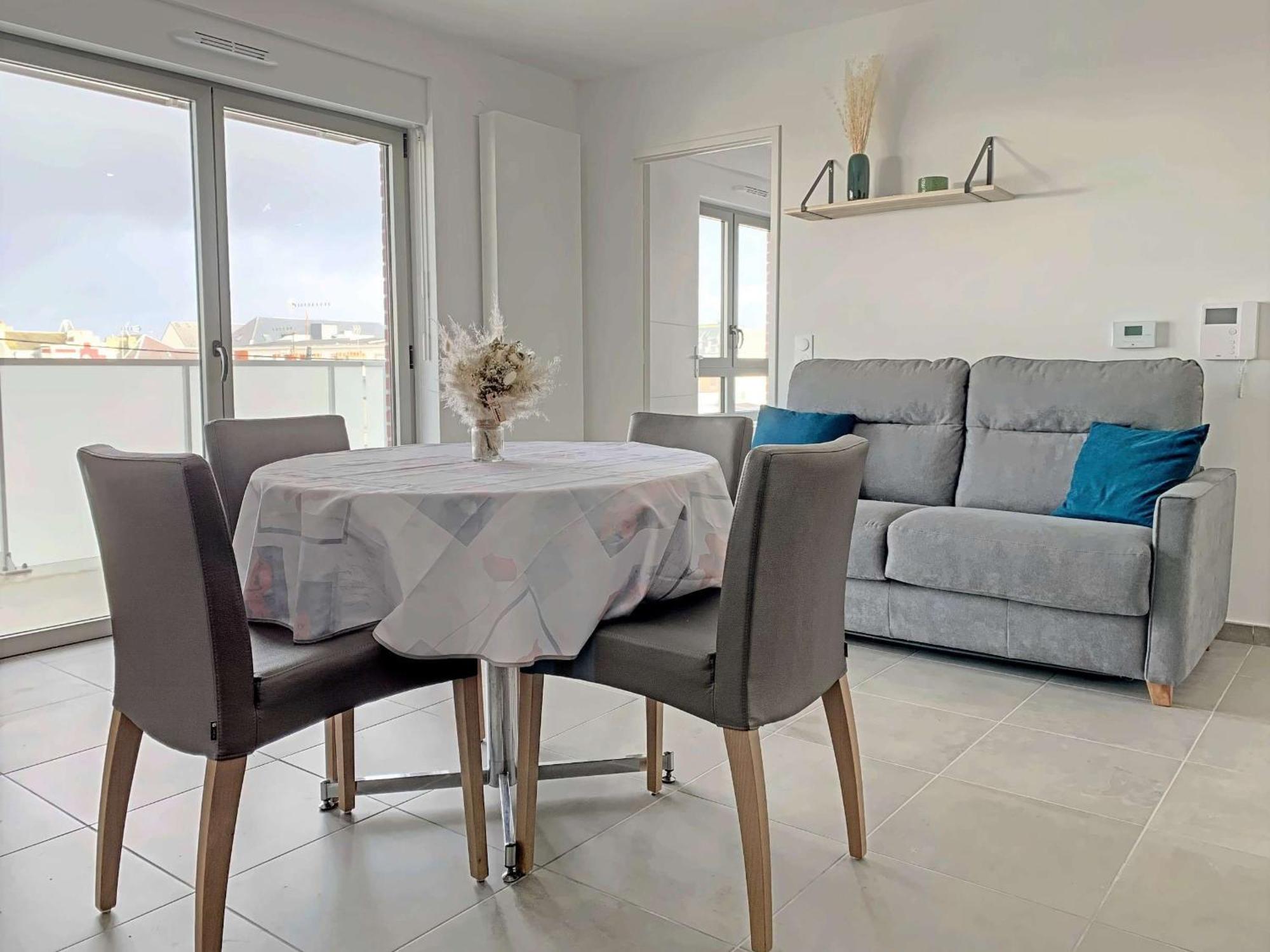 Superbe T2 A Berck-Plage - Balcon, Parking Prive Et Acces Plage - Fr-1-646-36 Buitenkant foto